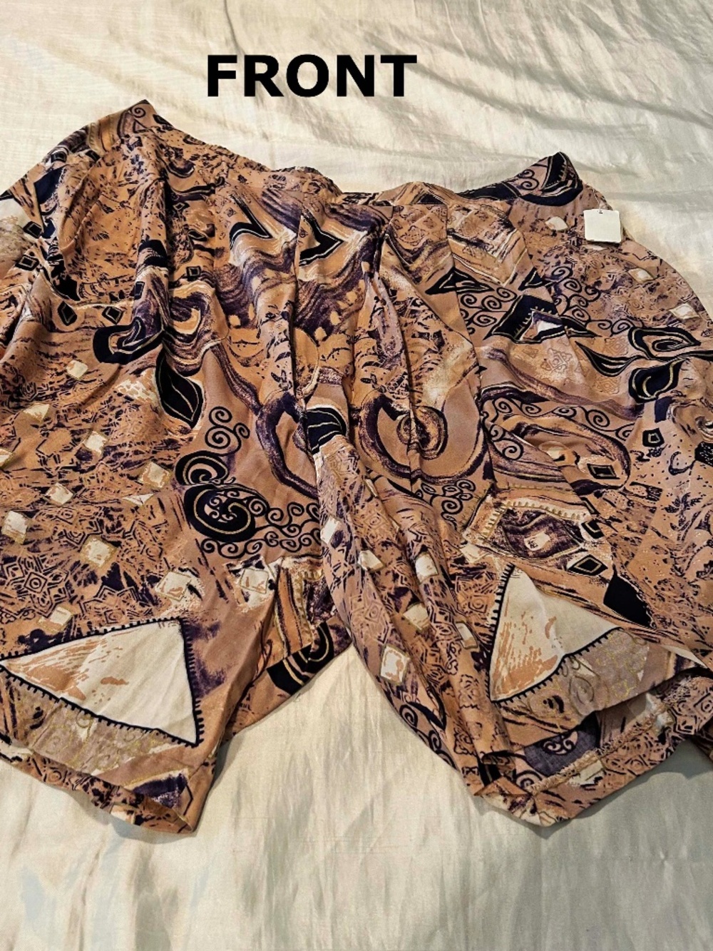 WAIST, FRONT FLAT WAIST, VERY ROOMY, WIDE LEGS, JANE LANE COLLECTION, IN BAG,